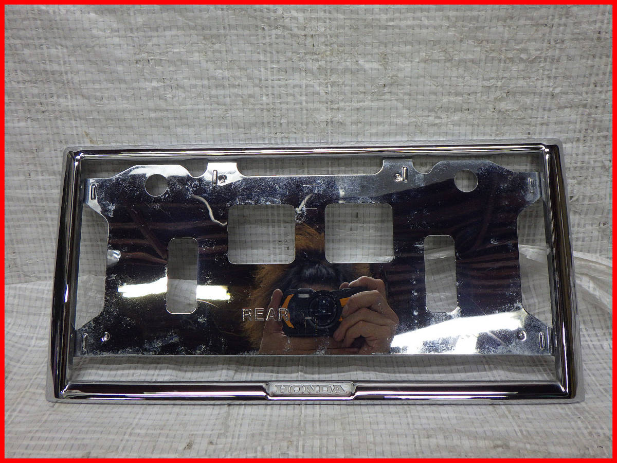 ホンダ リア ナンバーフレーム 08P26-EJ5-0000-A ナンバープレート枠 ライセンス拍卖