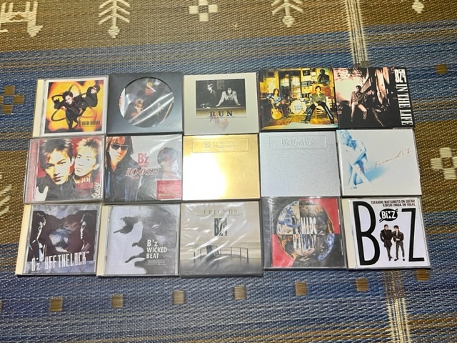 美品 B’z CDアルバム   PLEASUER.FRIENDS.BAD COMMUNCATION.RISKY.IN THE LIFE等 計15枚 拍卖