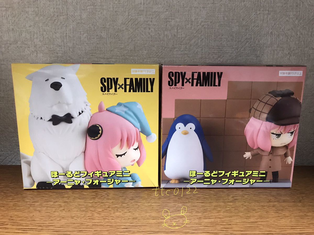 新品未使用 FuRyu(フリュー) スパイファミリー ほーるどフィギュアミニ【アーニャ・フォージャー ペンギン,ボンド 2種セット】送料660円拍卖
