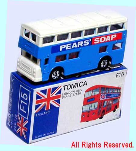 ▲▲最終品!★#1978-F15-Aus ロンドンバス オーストラリア仕様★PEARS'SOAP★1978年版 限定二階建てバスフェアVer.★日本製 一次流通 新品拍卖