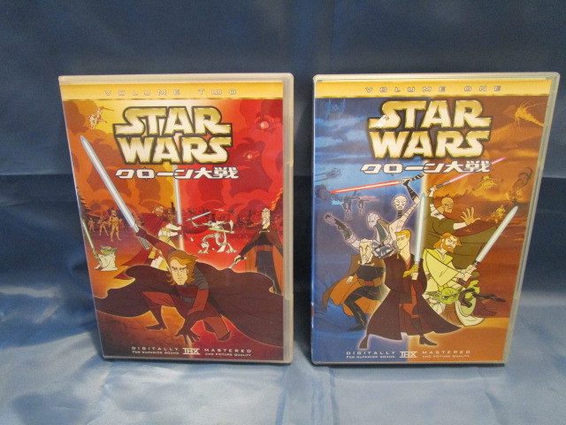 スター・ウォーズ STAR WARS クローン大戦1 クローン大戦2 全2巻 DVD拍卖