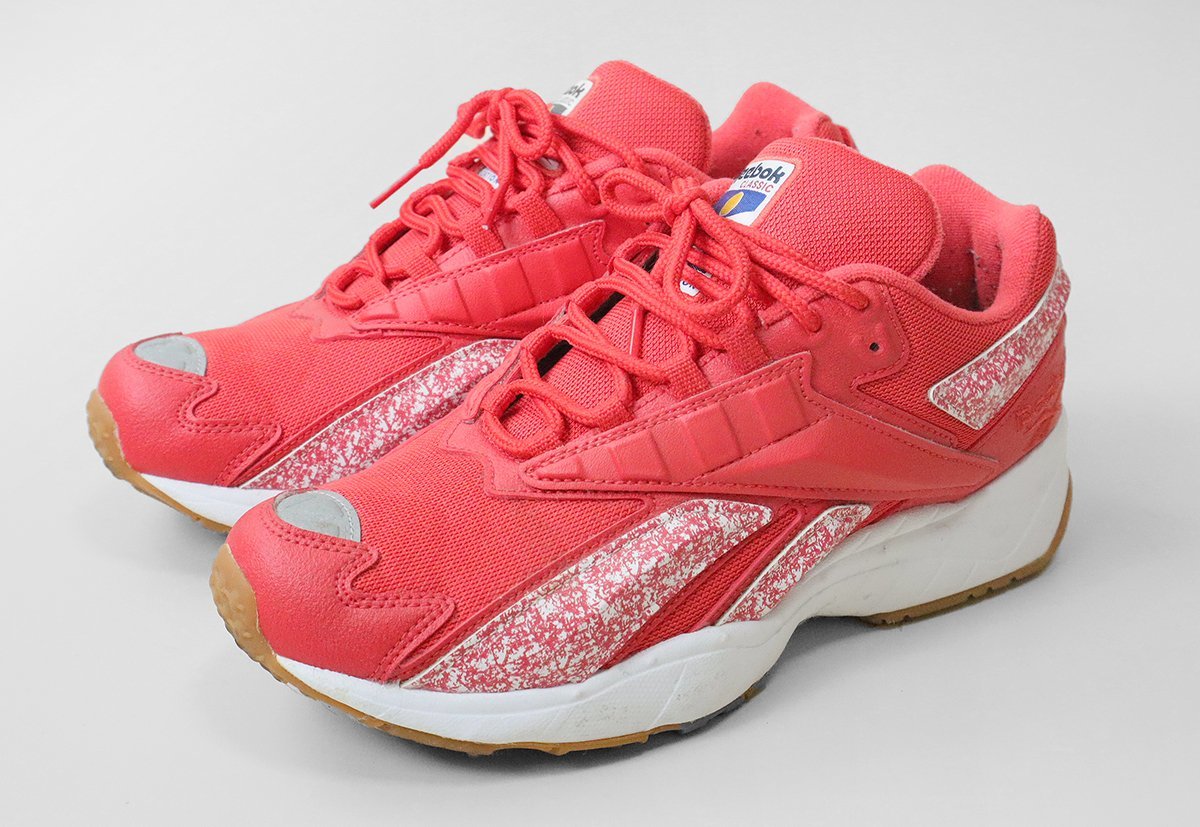 Reebok ◆ INTERVAL 96 スニーカー 26cm 赤 FV5472 ベクターロゴ 靴 リーボック ◆H-1拍卖