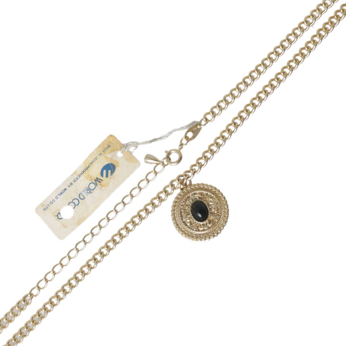 CORDIER コルディア 西洋風 サークル トップ ペンダント 喜平チェーンネックレス 首周り最大約60cm 重量約25.7g NT 美品 Aランク拍卖