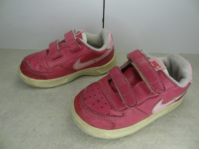 全国送料無料 レアカラーピンク!!ナイキ NIKE コートフォース court force 子供靴キッズベビー女の子テニスタイプスニーカーシューズ 13cm拍卖