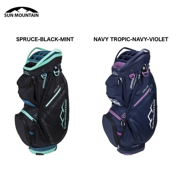 ★新品★送料無料★ サンマウンテン Sun Mountain ウィメンズ Stellar カートバッグ WHITE-BLACK-PUNCH拍卖
