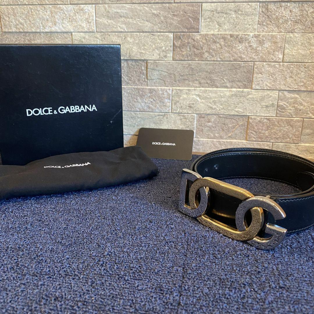 箱付き 高品質 ドルチェ&レガッパーナ ベルト ゴールド シルバー拍卖