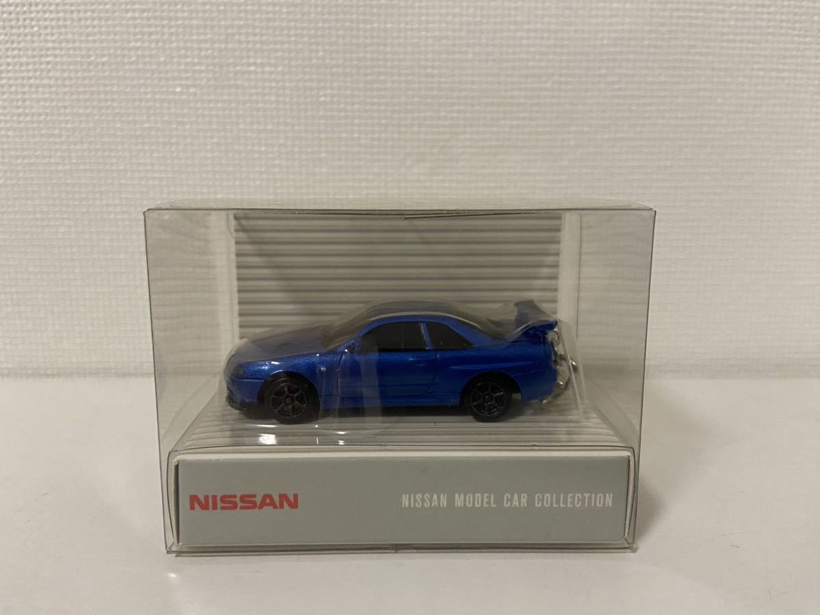 非売品 日産 スカイライン R34 GT-R LEDキーホルダー プルバックカー カラーサンプル 日産モデルカーコレクション NISSAN ミニカー拍卖