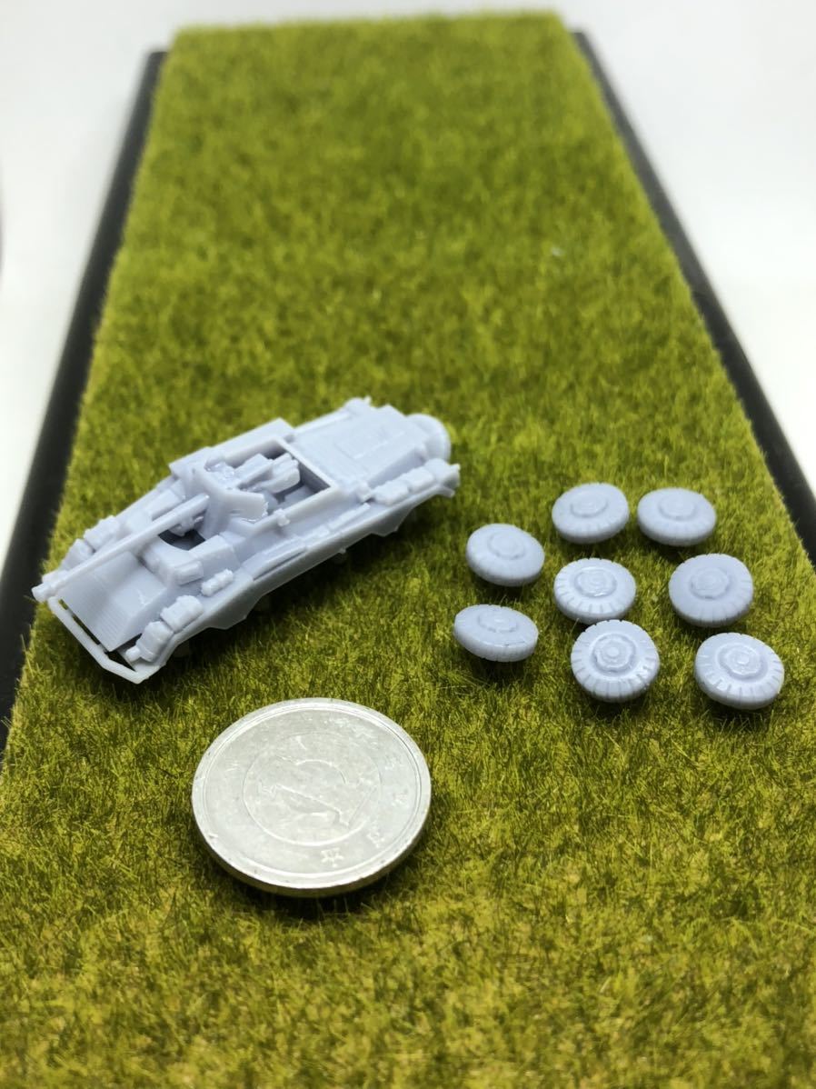 1/144レジンキット 未組立 未塗装 WWⅡ ドイツ軍 Sd.Kfz.234 対戦車自走砲型 ワールドタンク ミュージアム 【同梱可能】拍卖