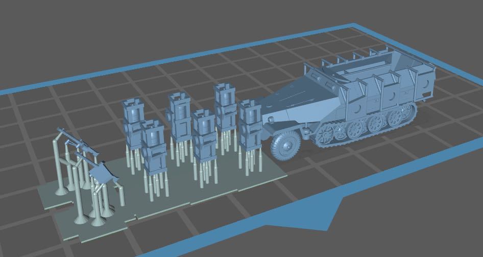1/144 レジンキットWWⅡ ドイツ軍 戦車 Sd.Kfz.251/1 D型 ロケット ヴルフラーメン40装備型 ワールドタンク ミュージアム【同梱可能】拍卖