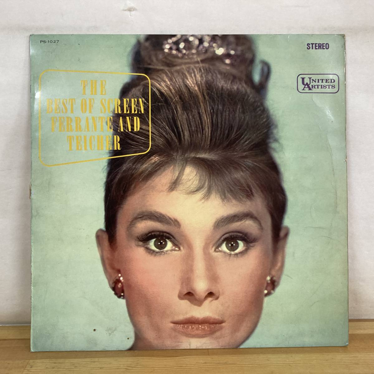 U32■【国内盤/LP/ペラジャケ】フェランテ と タイシャ― / The Best of Screen ● Columbia / PS-1027 / オードリーヘップバーン 230815拍卖