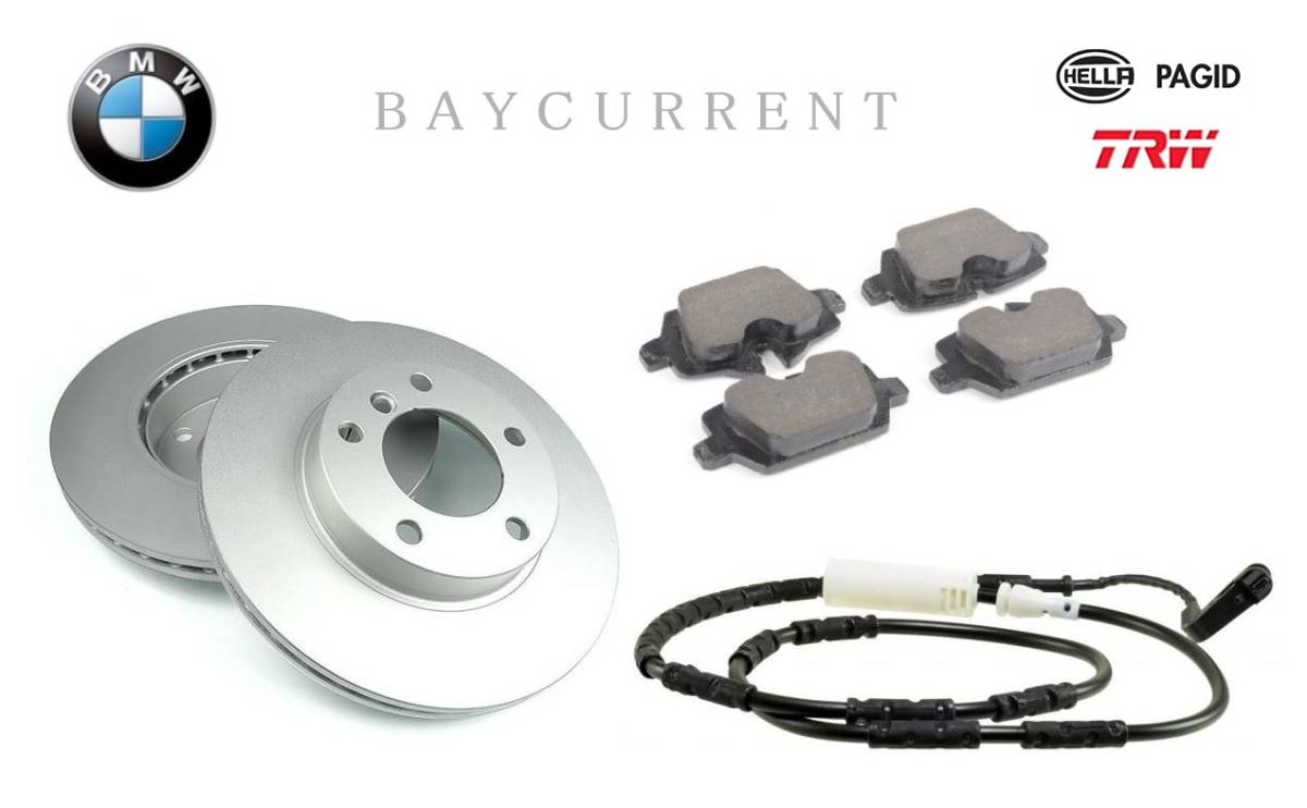 【正規純正OEM】 BMW リア ブレーキ パット ローター センサー 3点SET E81 E87 E90 E92 118i 120i 316i 318i 320i 34216788183 34216855002拍卖