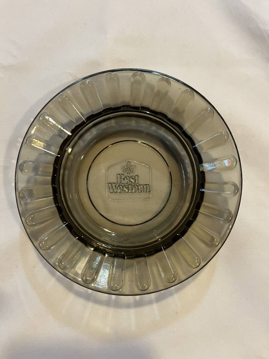 ★送料無料★アメリカ ビンテージ Best Western ホテル アッシュトレイ 灰皿 小物入れ アンティーク 当時物 アメリカン雑貨 インテリア USA拍卖