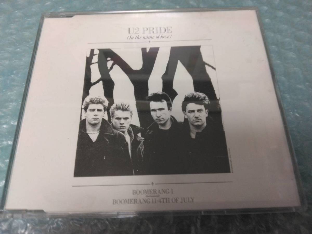 送料込即決 U2.CD「PRIDE(In The Name Of Love)/BOOMERANG I(Instrumental)/BOOMERANG II(Vocal)/4TH OF JULY」664-975輸入盤中古拍卖