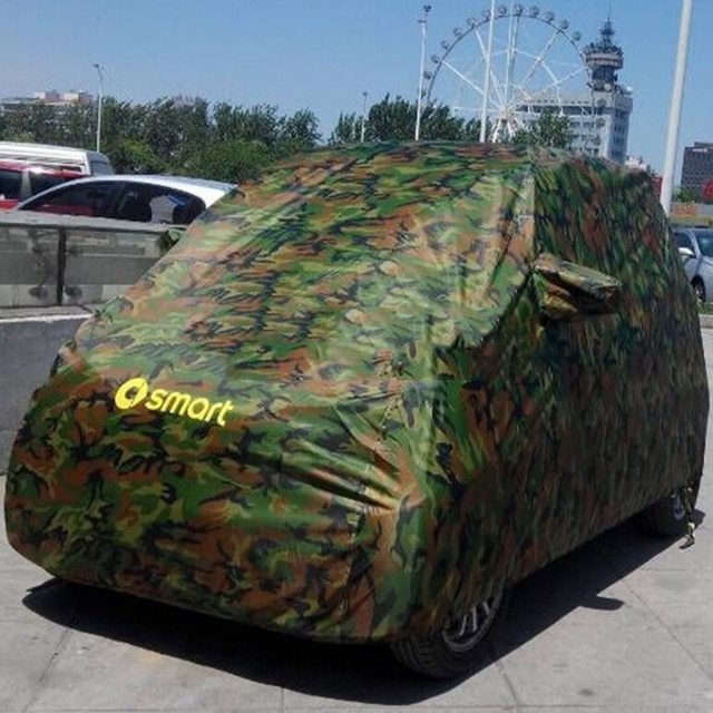 カースタイリング防水フル車カバー服屋外サンシェード防塵雪スマートフォーツーフォーフォー 451 453 アクセサリー拍卖