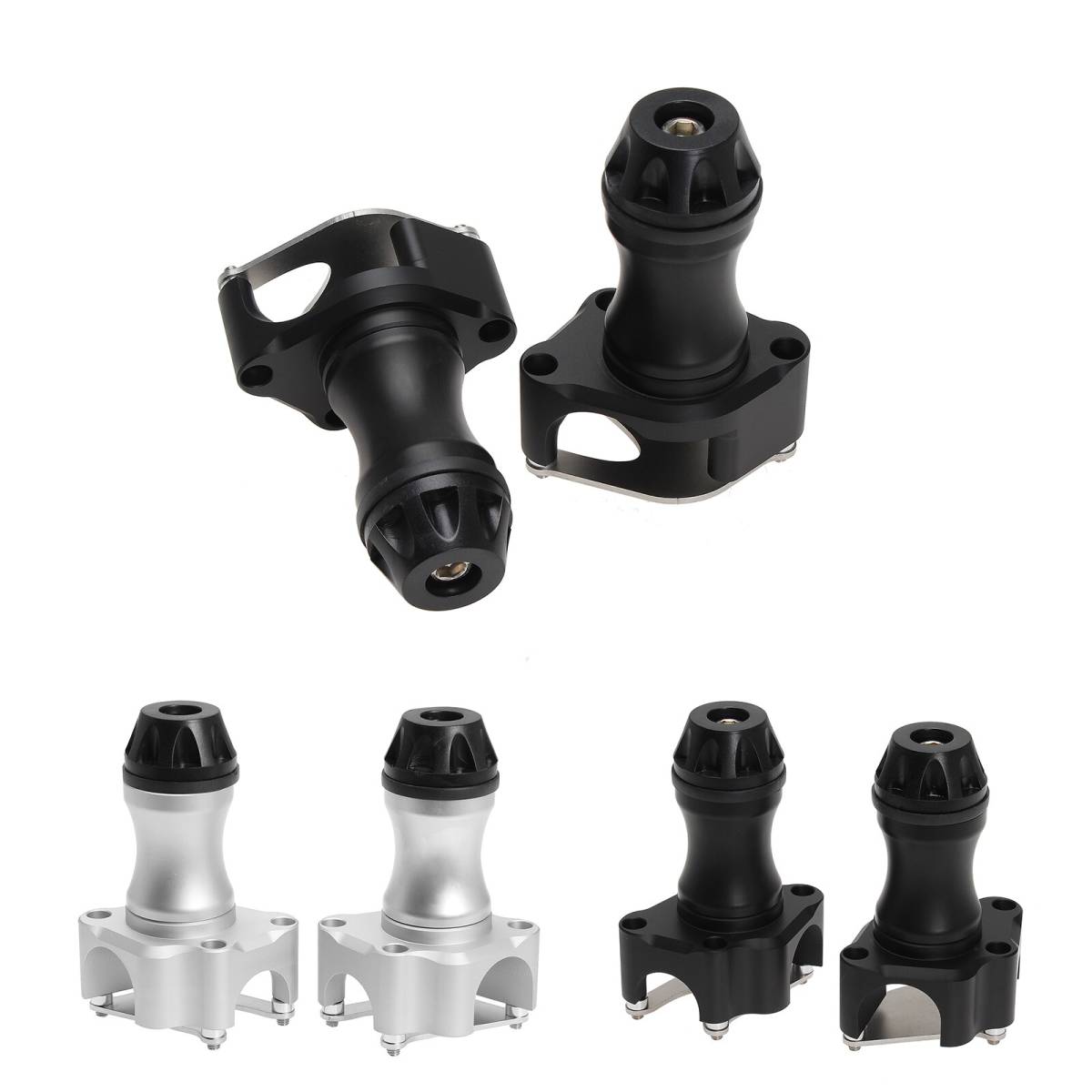 送料無料 HONDA ホンダ NC700X NC750X 2012-2018 プロテクター 落下防止 クラッシュガード アルミ プラスチック拍卖