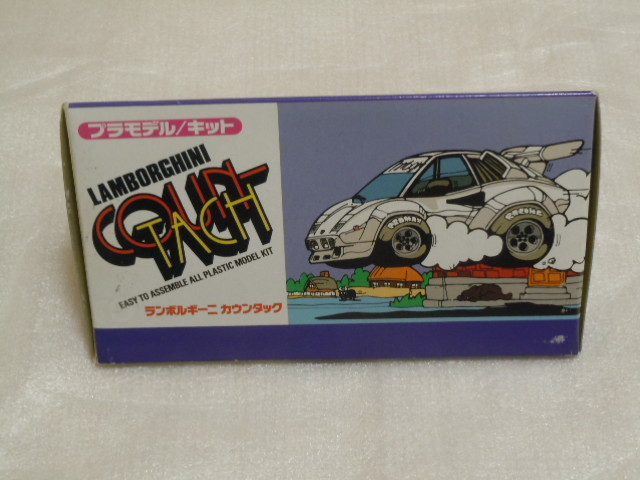 ミツワモデル ミッドレーサー ランボルギーニ カウンタック(ホワイト)中古品 未組立拍卖