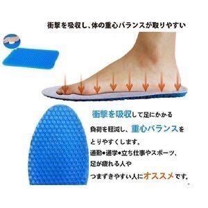 ★まとめ売り店舗★ジェル インソール 衝撃吸収 通気性 ハニカム構造 快適 抗菌防臭 サイズ調整 レディースサイズ拍卖