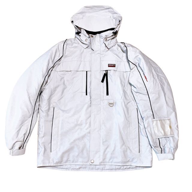 大きいサイズ デサント スノボウェア スキーウェア 中綿入り 軽度撥水 フード取り外し 袖パスケース入れ付き DESCENT 雅瀬6拍卖