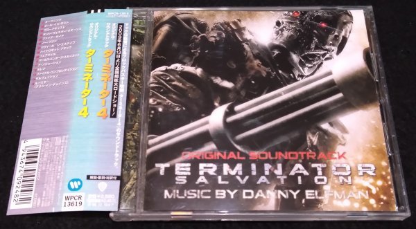 ターミネーター4 サントラCD★国内盤・帯 ダニー・エルフマン Terminator Salvation Soundtrack Danny Elfman Alice In Chains拍卖
