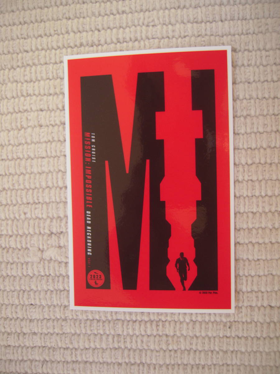 映画 ミッション:インポッシブル デッドレコニング PART ONE 入場者特典 第1弾 ミッション【鍵】ステッカー 未開封新品拍卖