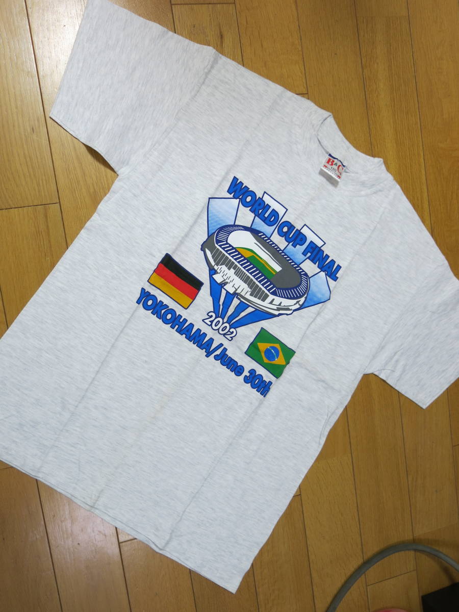 ★WORLD CUP FINAL2002 ドイツ対ブラジル戦記念Tシャツ拍卖
