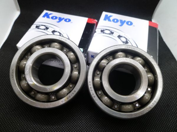 YAMAHA YZ250 2スト 88~05 Koyo日本製 C3 高速クランク ベアリングセット ヤマハ純正品番 93306-37808-00互換拍卖