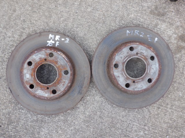 MR2 SW20 純正 フロント ブレーキ ディスク ローター 左右セット 41410/A1拍卖