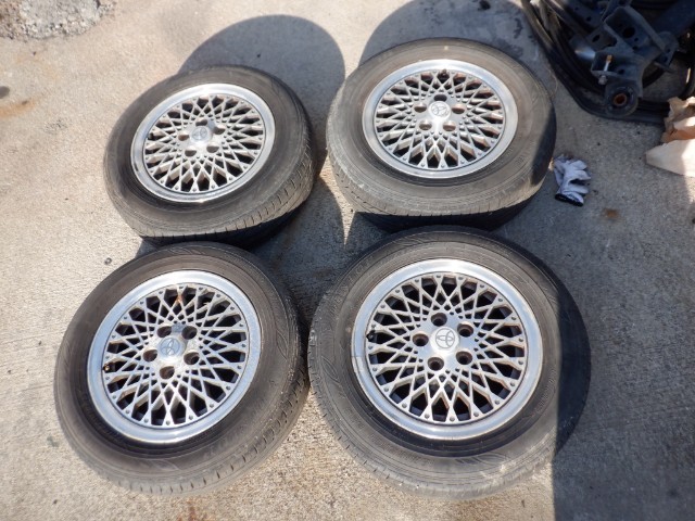 セリカ ST162C 純正 ホイール 4本 185/65 R14 86S 14×5 JJ×45 管番43831/H拍卖