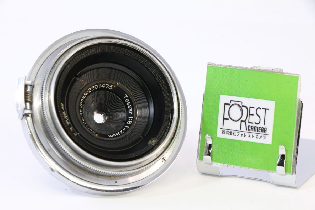 【同梱歓迎】実用■Carl Zeiss Jena Tessar F8 2.8cm Contax■3315拍卖