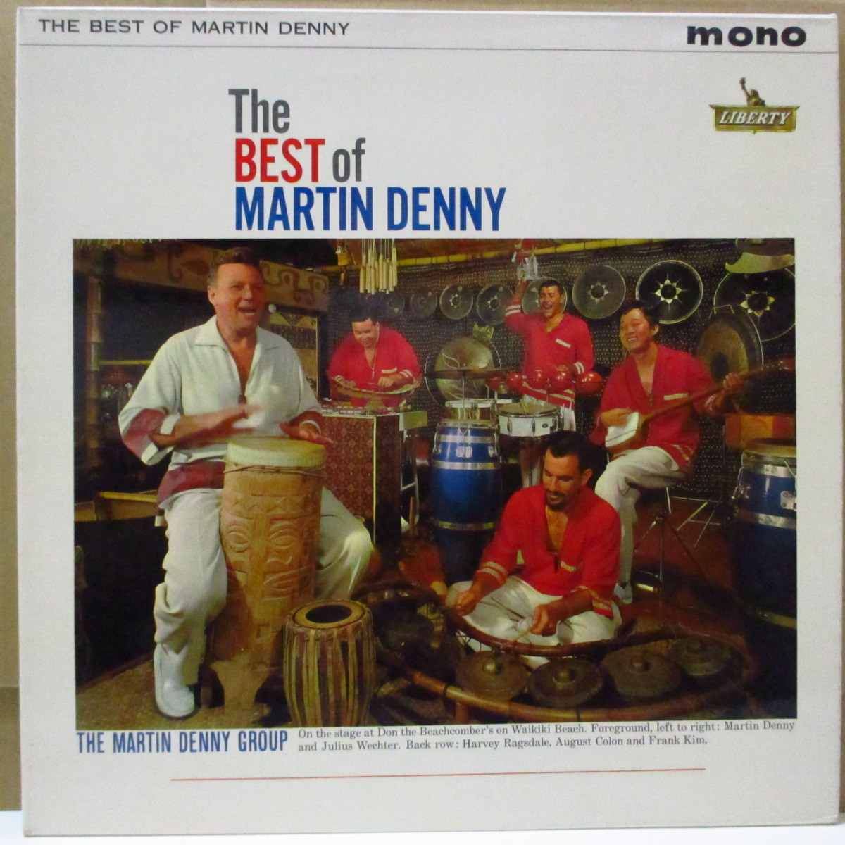 MARTIN DENNY-The Best Of Martin Denny (UK オリジナル・モノラル LP/表面コー拍卖