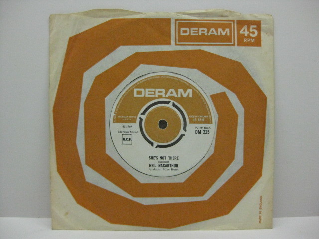 Neil MacArthur-She's Not There / World Of Glass拍卖