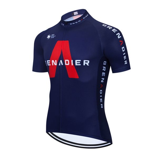 新品 サイクルジャージ Mサイズ No79 イギリス フルジップ 半袖 ウェア メンズ サイクリング スポーツ MTB ロードバイク拍卖