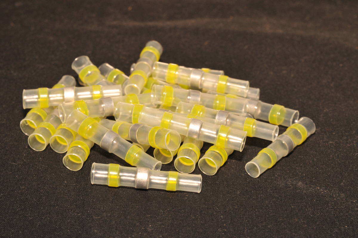 国内発送 熱収縮スリーブ 防水 防塵型 半田付き 内径5ミリ 10個セット ホンダ拍卖