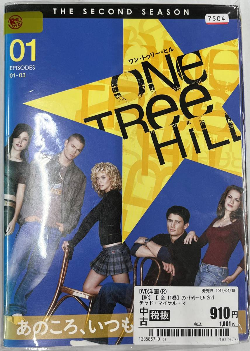 vdy14182 One Tree Hill/ワン・トゥリー・ヒル<セカンド・シーズン> 全11巻セット/DVD/レン落/送料無料拍卖