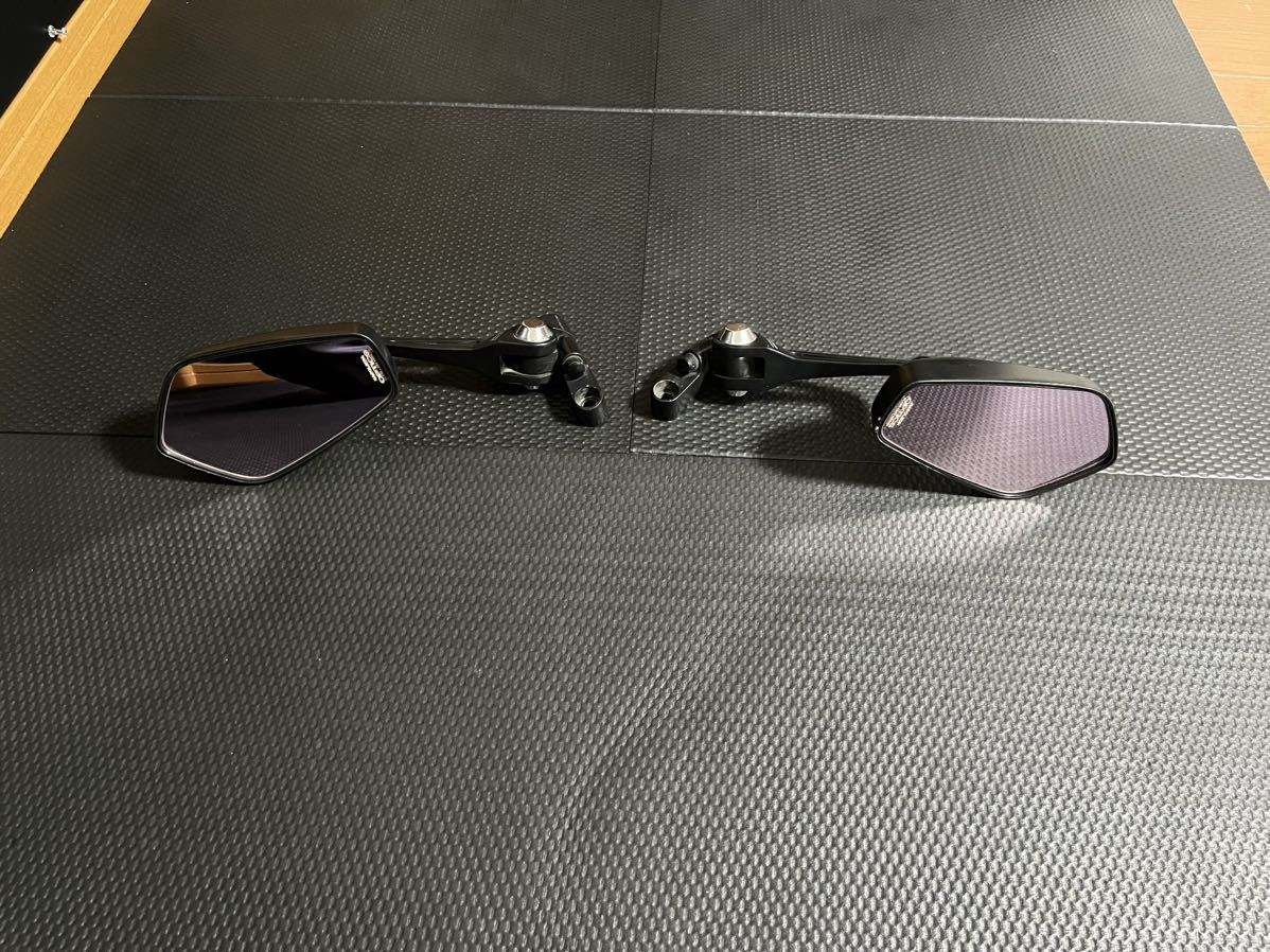 KTM 125 250 390 690 1290 DUKE 廃盤 希少!! 本物 タナックス ナポレオン ミラー オプティクス 防眩ミラー tmax シグナス PCX マジェ拍卖