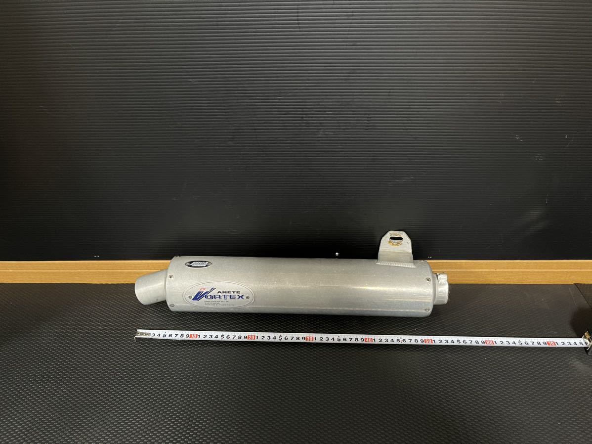 ZRX400 希少! 規制前 月木 アレーテ デクスター アルミサイレンサー 54π GPZ900R FX Z2 ゼファー XJR GSX BEET ヨシムラ 当時物 カフェ拍卖