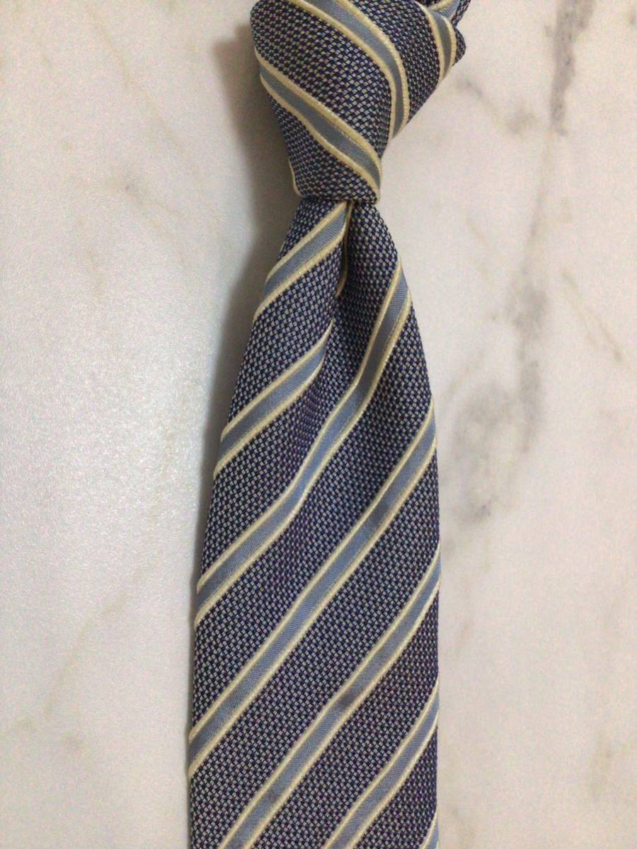 【ジル・サンダー】ストライプネクタイ拍卖