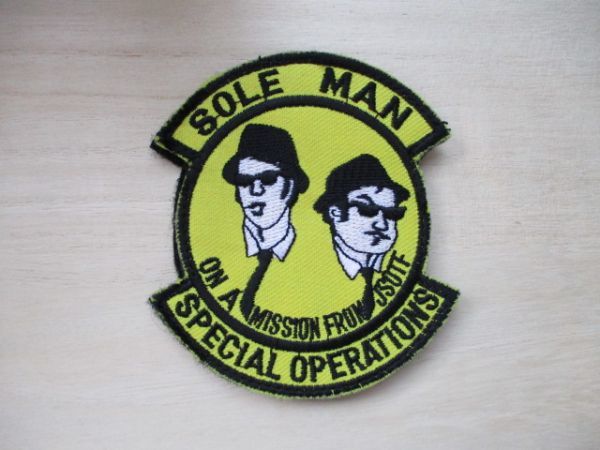 【送料無料】アメリカ空軍JOINT SPECIAL OPERATIONS TASK FORCE SOLE MANパッチJSOTFワッペン/ブルース・ブラザースpatch米空軍USAF M70拍卖