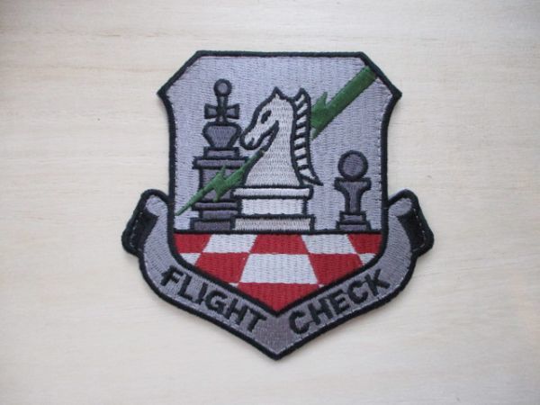 【送料無料】航空自衛隊Flight Check Squadron飛行点検隊パッチ入間基地ワッペン/patchチェス馬ウマAIR FORCE空自JASDF日本空軍JAPAN M100拍卖