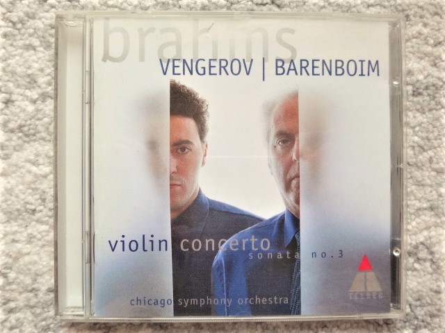 C【 Brahms: Violin Concerto & Violin Sonata No.3 / ダニエル・バレンボイム 、シカゴ交響楽団 ヴェンゲーロフ 】拍卖