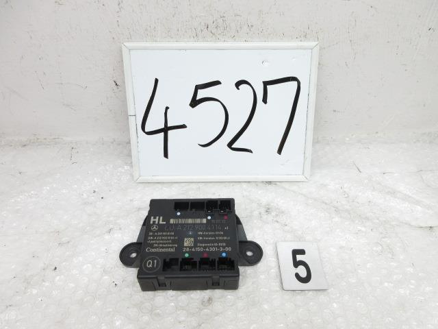 2012年 ベンツ E350 W212 212059 (5)左後ドアコンピューター A2129004114 186355 4527拍卖