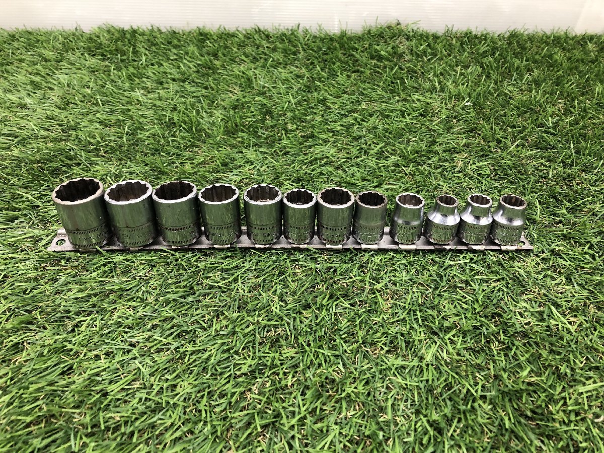 【中古品】Snap-on シャローソケットセット FM- ※12pcs ■■※ ITCYAL7CEA52拍卖