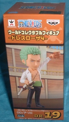 ワンピース ワールドコレクタブルフィギュア ドレスローザ4 ゾロ拍卖