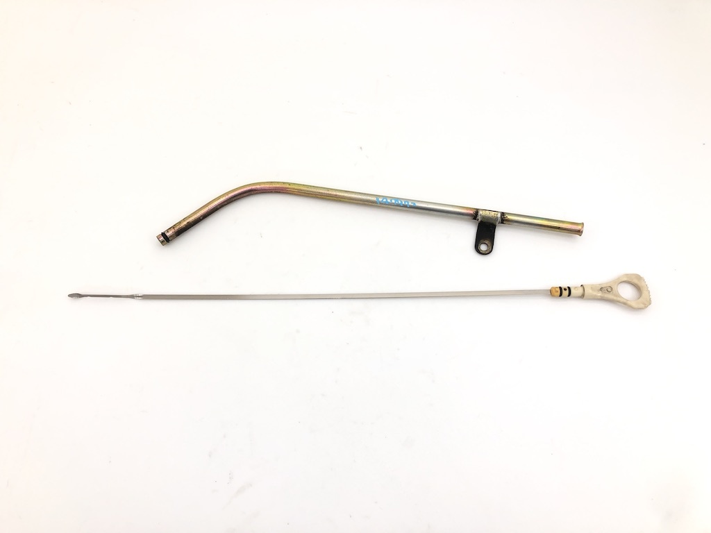 _b147972 三菱 パジェロミニ リンクスXリミテッド H58A エンジンオイル レベルゲージ ガイドパイプ付き 4A30 H53A拍卖