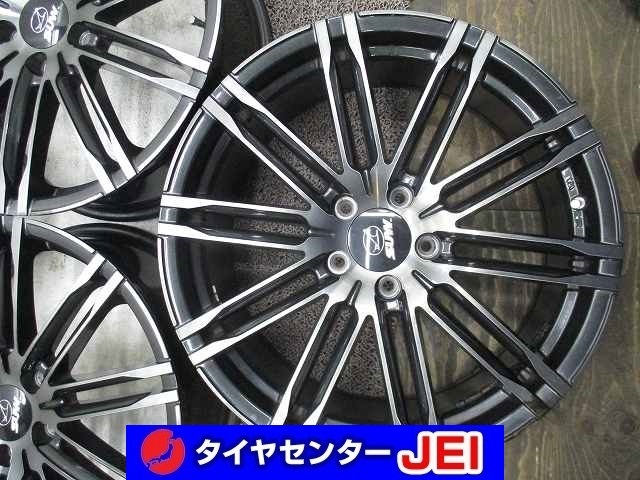 19インチ クライメイト SUW 8J+50 114.3 エスティマ/ヴェゼル 中古アルミホイール【4本セット】送料無料(A19-4465)拍卖