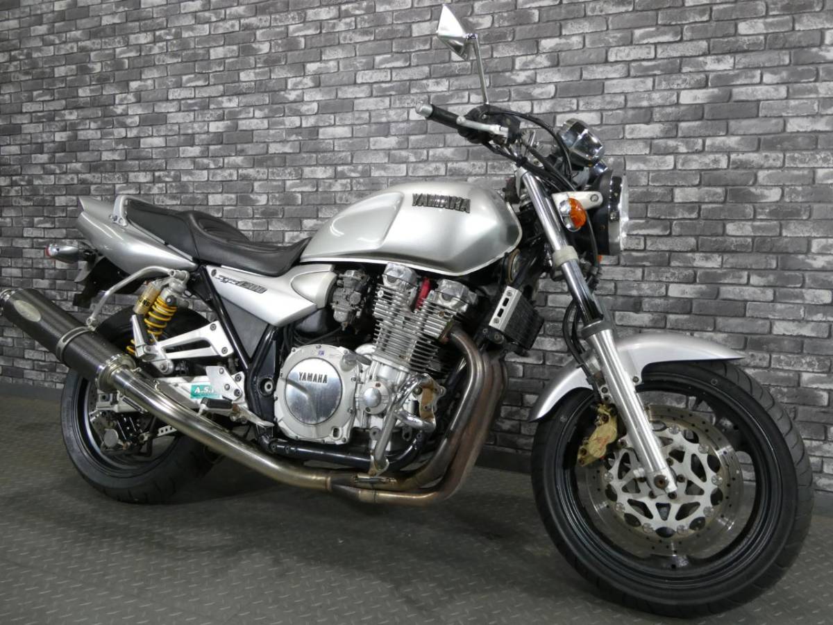 ☆ヤマハ XJR1300 ノジママフラー エンジンガード 大阪から 大西商会拍卖