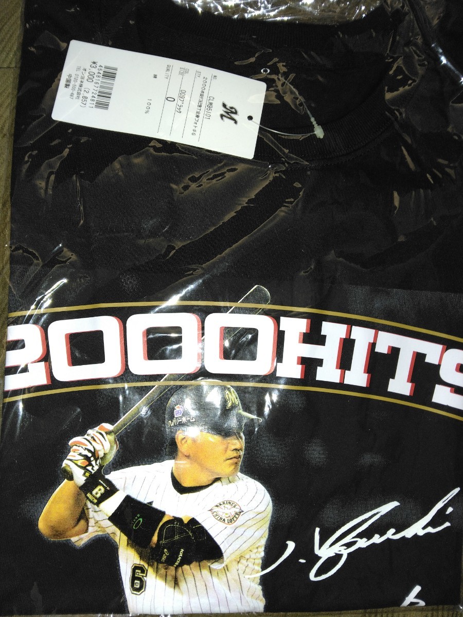 千葉ロッテマリーンズ 井口資仁 記念Tシャツ Oサイズ拍卖