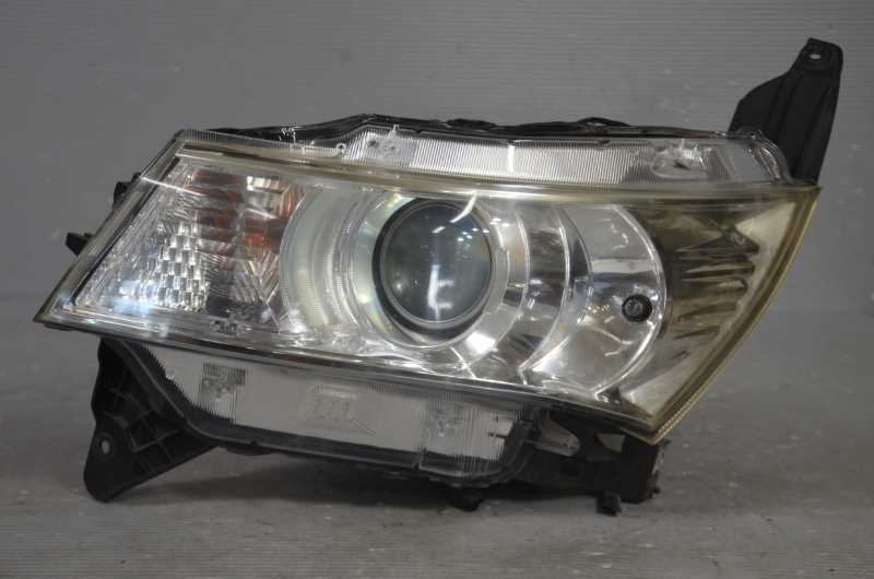 ルークス ハイウェイスター 前期(ML21S) 純正 コイト 動作保証 左 ヘッドライト HID キセノン レベ付 100-59207 / 02260-4A00H k074553拍卖