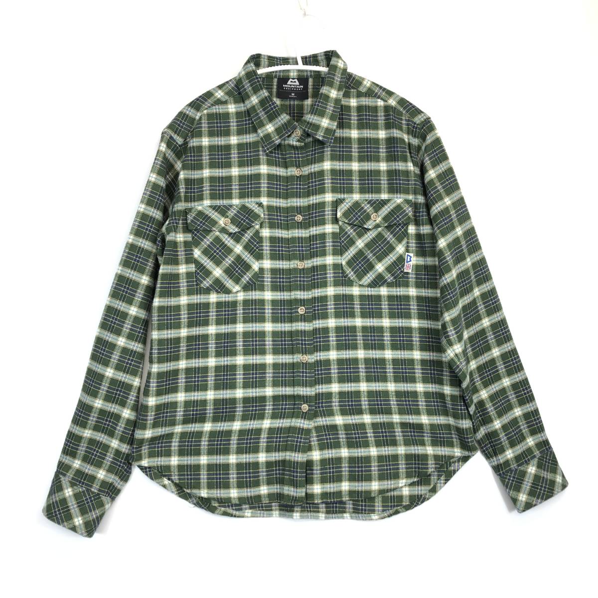 マウンテンイクイップメント Mountain Equipment 長袖ボタンシャツ レディースMサイズ チェック柄422818拍卖