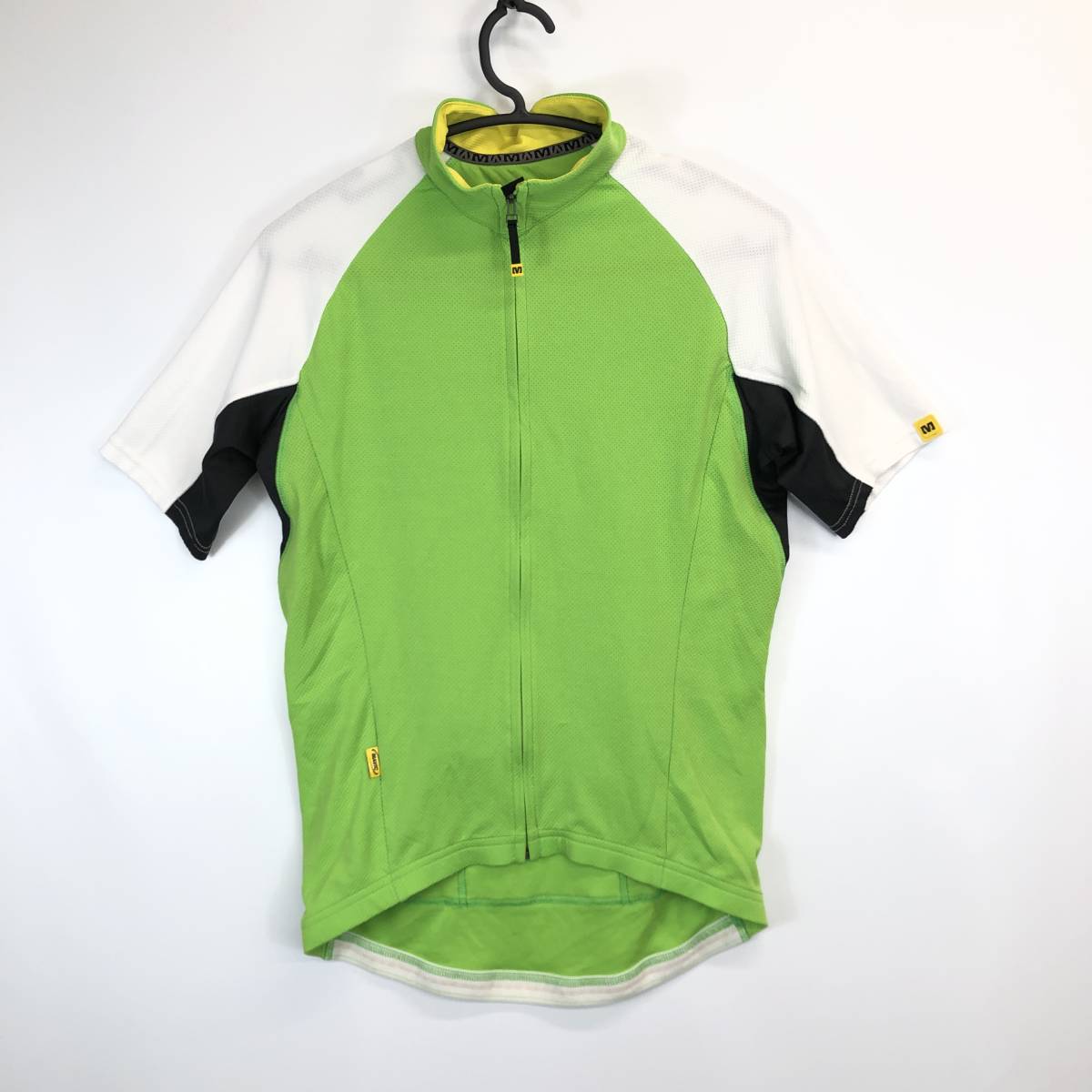 MAVIC マヴィック マビック 半袖サイクルジャージ リーフグリーン ホワイト Lサイズ 172527拍卖